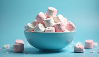  A delightful assortment of colorful marshmallows