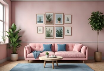 Pink interior