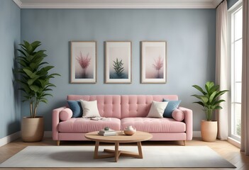 Pink interior