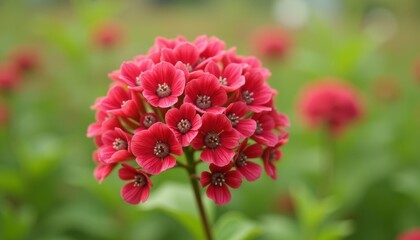  Vibrant red flowers in bloom
