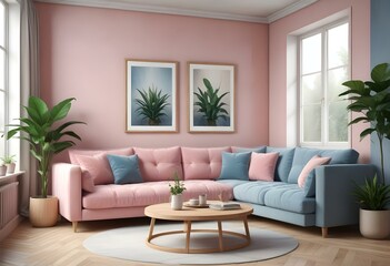 Pink interior