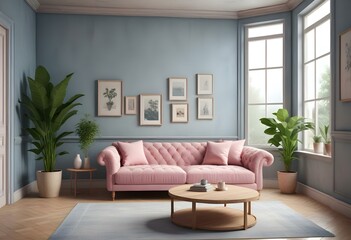 Pink interior