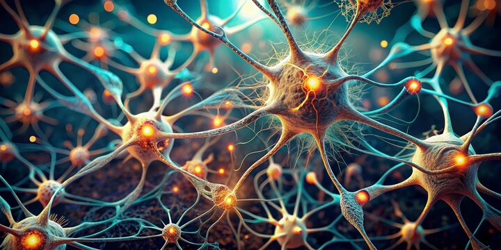 The Interconnected Network of Neural Cells - A Microscopic View of the Brain's Complexity