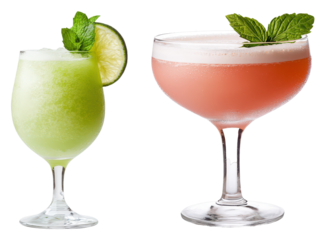 Refreshing cocktails bar setting beverage photography dark background close-up drink presentation