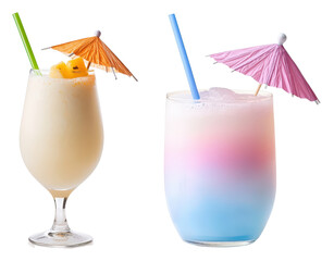 Refreshing tropical drinks beach bar beverage photography relaxing atmosphere close-up summer vibes