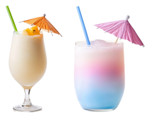 Refreshing tropical drinks beach bar beverage photography relaxing atmosphere close-up summer vibes