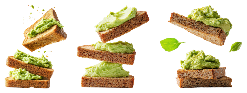 Avocado toast preparation kitchen food photography modern top-down culinary delight