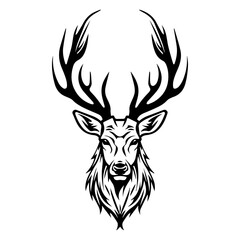 Deer Silhouette Vector Designs for Wildlife Illustrations and Logos