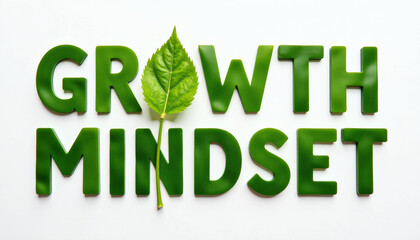 Fototapeta premium Growth Mindset: Embracing Personal Development