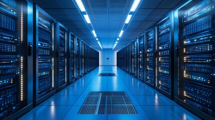 Solar-powered cooling systems for data centers to reduce carbon footprint and energy usage.