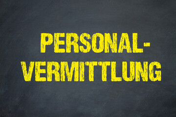 Personalvermittlung	
