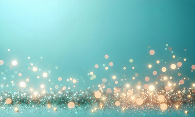 Edler Bokeh Hintergrund, Lichtreflexe, blur, Wallpaper oder Designvorlage, türkis, blau