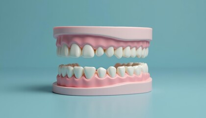  A dental implant in action  Before and after