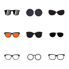 Glasses Line Icon. Editable Stroke. Pixel Perfect. For Mobile and Web