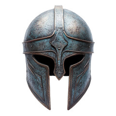 Spartan helmet isolated on transparent background