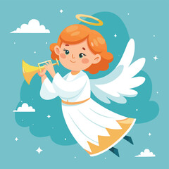 Christmas Angel  Background