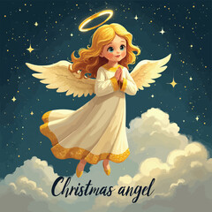 Christmas Angel  Background