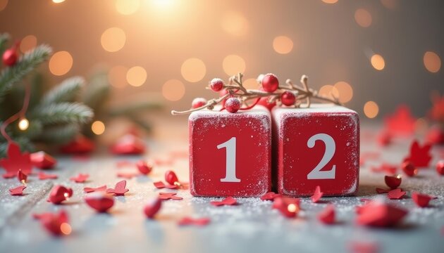  Joyful Christmas celebration with festive decorations