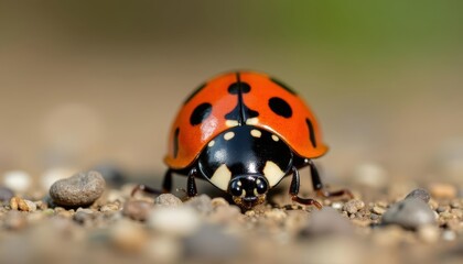  A tiny explorer on a rocky path