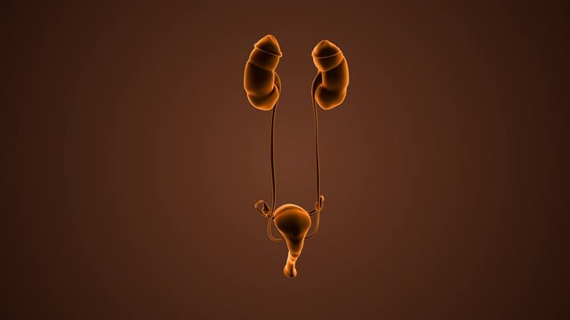 The anatomy of the female excretory system