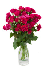 bunch of  fresh mauve roses