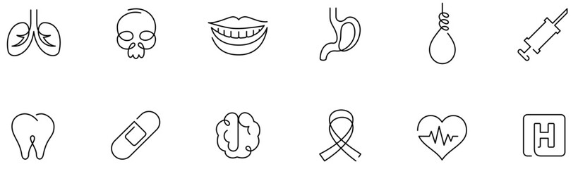 Set of Healthcare icons