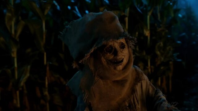 Here&rsquo;s a concept for a short, professional video based on the description: &ldquo;Scarecrow in corn maze, spooky Halloween horror haunted house event, jump scare actor.&rdquo;

Video Concept:
Scene 1: Wide Shot o
