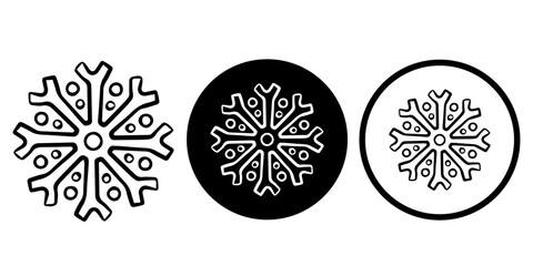 Christmas vectors icon set