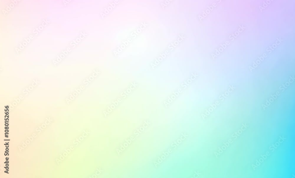 Poster soft dreamy gradient background serene pastel colors for calming abstract design projects