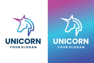 Unicorn Tech Logo Design