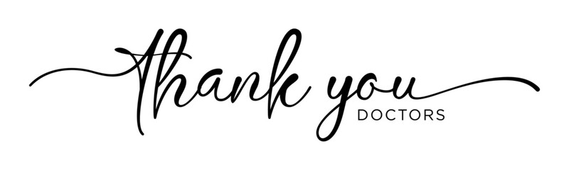 Thank you, healthcare heroes. Quote for doctors, nurses, healthcare workers fighting coronavirus. vector typography, lettering.