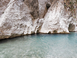Acheron river and its surroundings, Greece