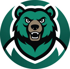 bear head mascot