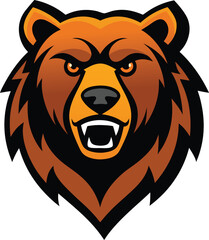 bear head mascot