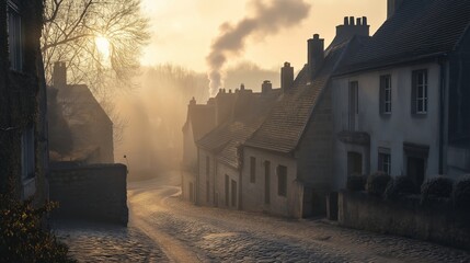 nice theme of the landscape with colors