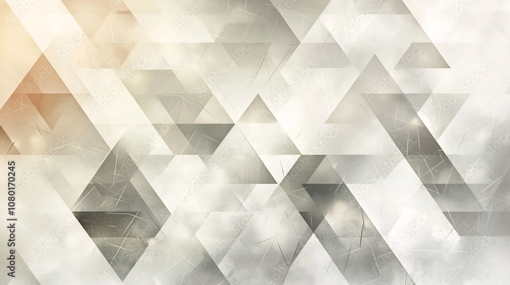 Aufkleber a simple minimalist background featuring a soft geometric pattern in a pale gray hue the spacious an