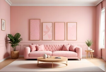 modern living room with sofa