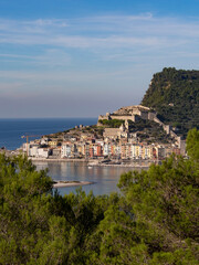 Italia, Liguria, il paese di Portovenere. 