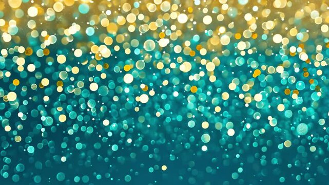 Christmas background shining with dreamy light spots