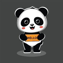 cute cartoon vector animals.  illustration for kids