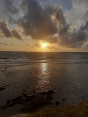 Obraz premium sunset on the beach
