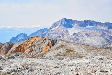 Scenic view of Mount Fisht from Mount Oshten