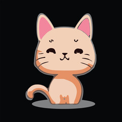 cute cartoon vector animals.  illustration for kids