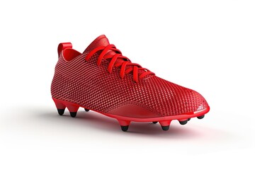 High-Quality Soccer Cleats for Enhanced Grip with Solid Background