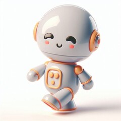 Cute 3D Cartoon Robot Learning to Dance Generative aI