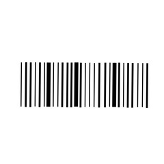 Barcode vector icon