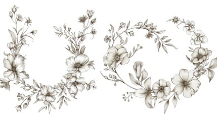 Elegant Floral Wreath Designs Perfect for Weddings and Celebrations