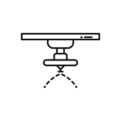 Sprinkler vector icon stock illustration