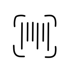 Mobile Scan vector icon