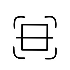 Mobile Scan vector icon